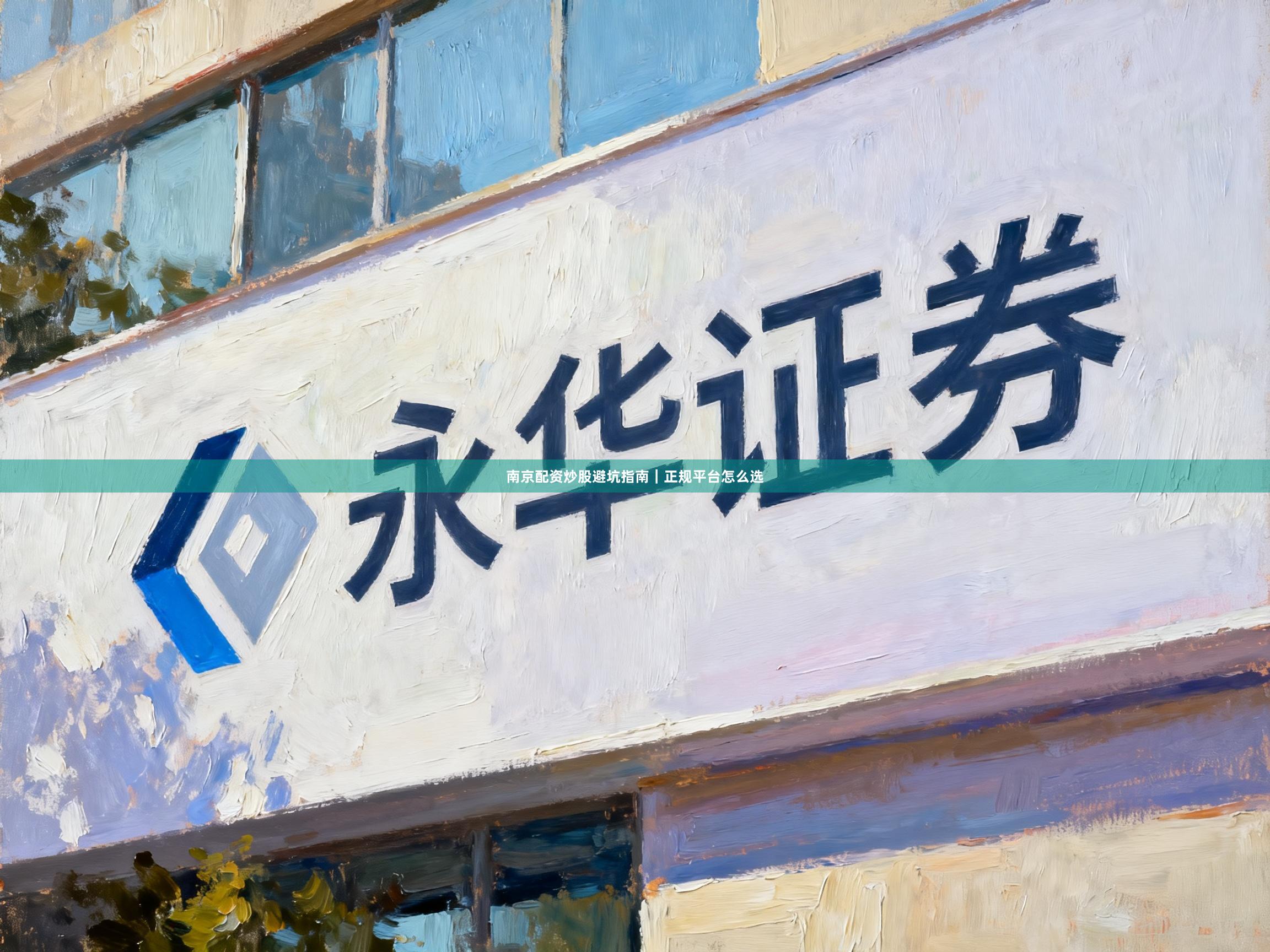 南京配资炒股避坑指南｜正规平台怎么选